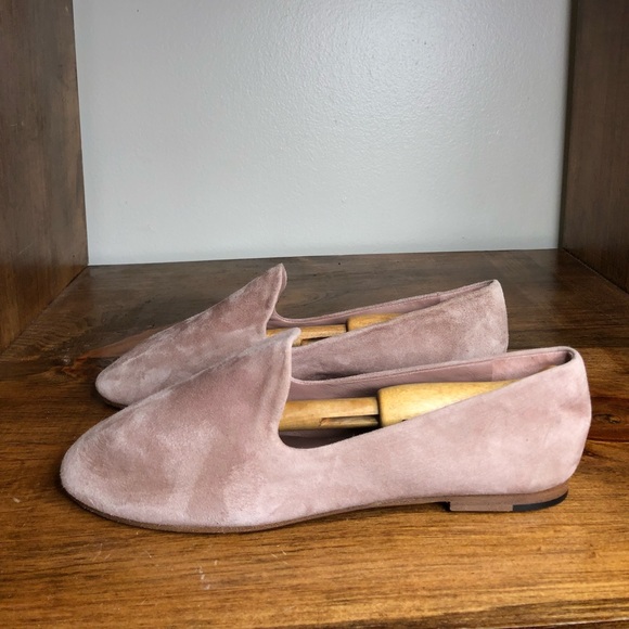 Vince Shoes - Vince Suede Slip On Flats 7.5